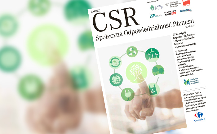 Platforma Przemysłu Przyszłości i Carrefour Polska. Poznaliśmy laureatów 51. edycji magazynu Raport CSR